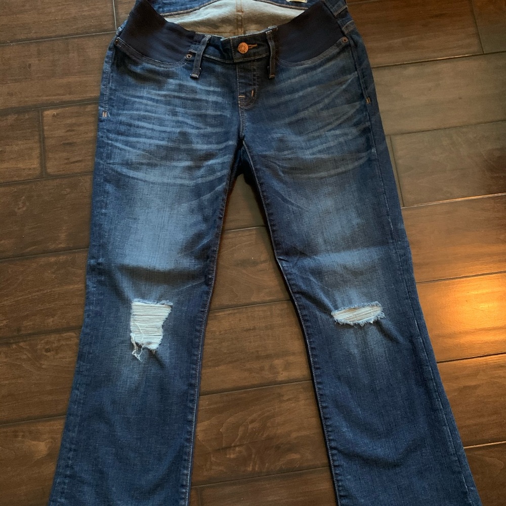Madewell Maternity Cali Demi-Boot Jeans